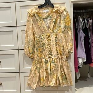 COPY - Zimmerman Amelie floral corsett dress